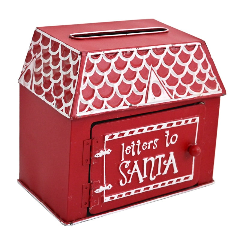 
                  
                    New Year's Christmas Metal Letter Mailbox From Santa Claus Home Decor
                  
                