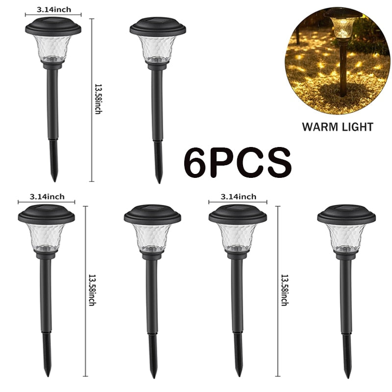 
                  
                    LED Solar Outdoor Waterproof Lights Garden Decor Lawn Walkway Light
                  
                