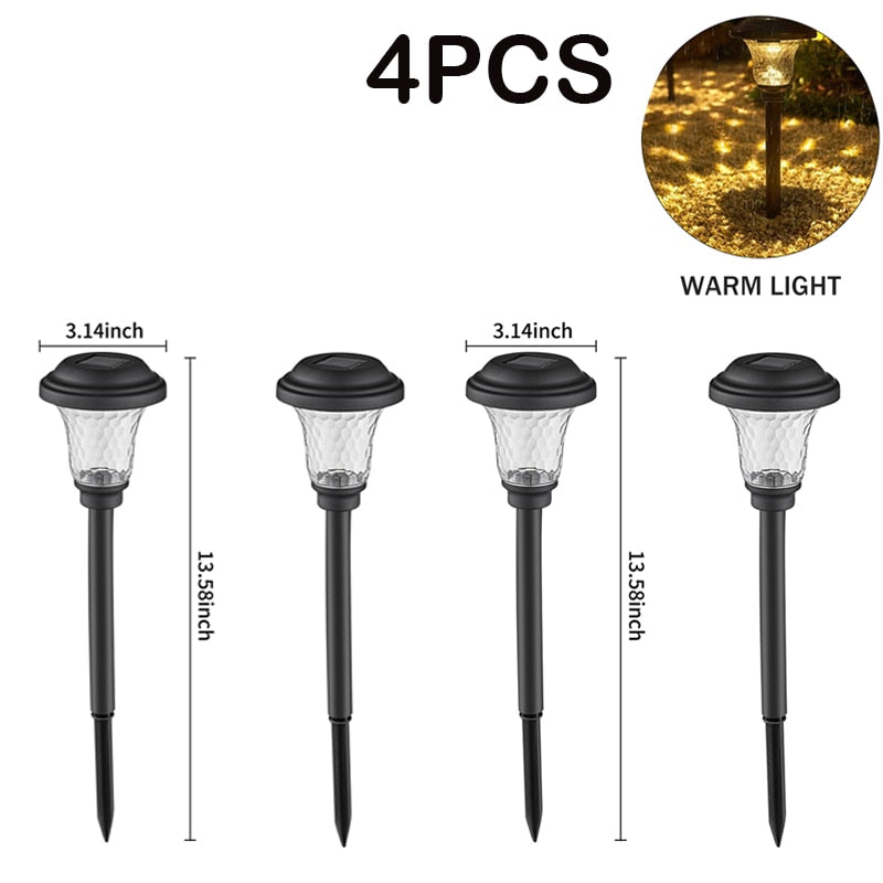 
                  
                    LED Solar Outdoor Waterproof Lights Garden Decor Lawn Walkway Light
                  
                