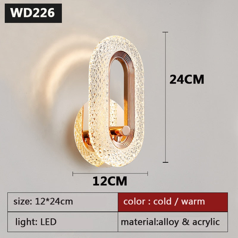 
                  
                    Nordic Luxury Wall Lamp Indoor Light Fixture
                  
                