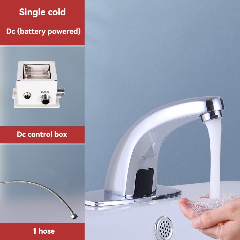 
                  
                    Hot & Cold Automatic Faucet Touch Free Infrared Sensor Faucets Touchless Water Saving Inductive Faucet
                  
                