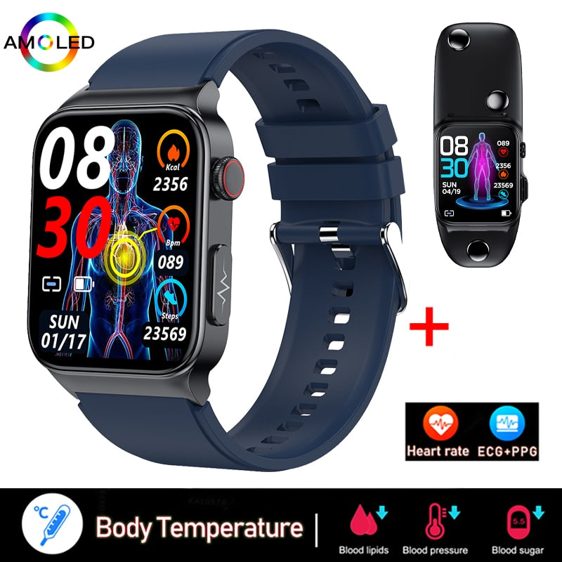 
                  
                    ECG+PPG Hypertension Hyperglycemia Hyperlipidemia Heart Rate Smart Watch
                  
                