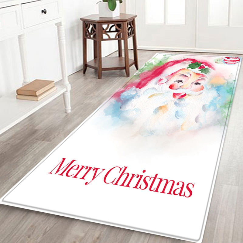 
                  
                    Holiday Christmas Rugs Living Room Kitchen Anti-Slip Entrance Doormats Home Decor
                  
                