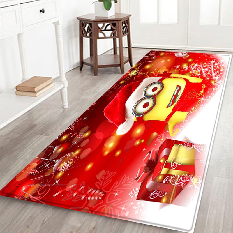 
                  
                    Holiday Christmas Rugs Living Room Kitchen Anti-Slip Entrance Doormats Home Decor
                  
                