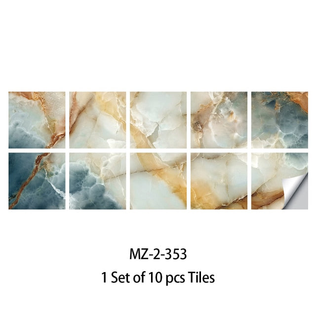 
                  
                    10pcs Tiles Sticker Kitchen Backsplash Waterproof Bathroom Home Decor Self-adhesive Tiles
                  
                