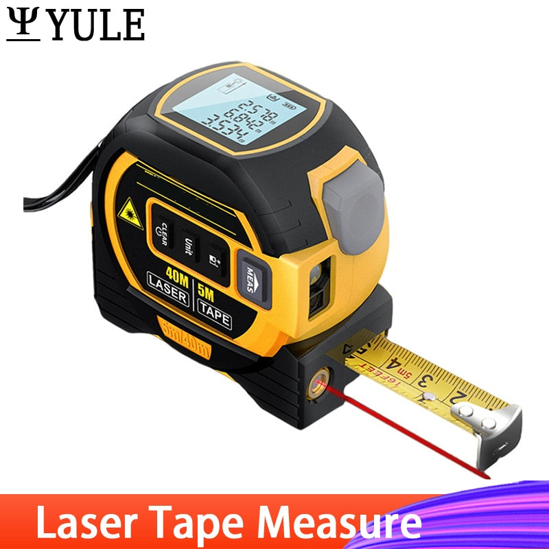 
                  
                    3-in-1 Laser Tape Measure Rangefinder Infrared High-Precision Intelligent Electronic Ruler Cross Line Measuring Tool
                  
                