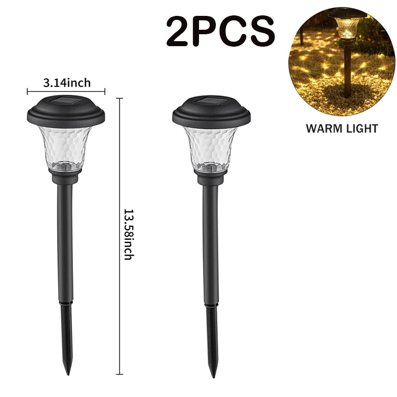 
                  
                    LED Solar Outdoor Waterproof Lights Garden Decor Lawn Walkway Light
                  
                