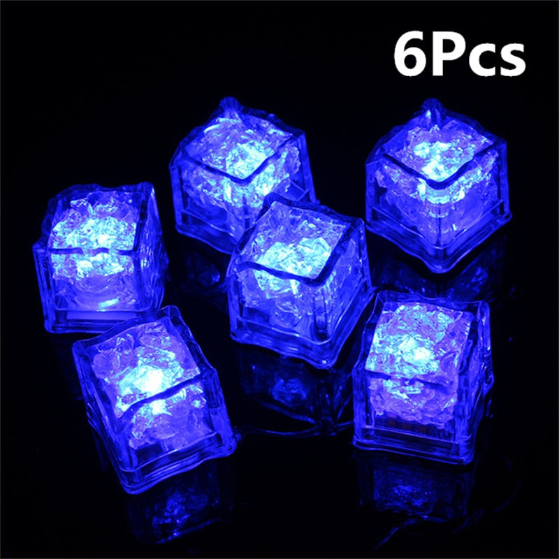 
                  
                    6Pcs Luminous LED Ice Cubes Glowing Festival Party Accessories Home Decor
                  
                