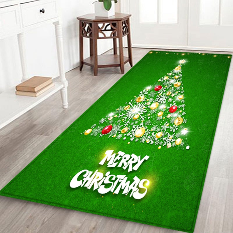 
                  
                    Holiday Christmas Rugs Living Room Kitchen Anti-Slip Entrance Doormats Home Decor
                  
                