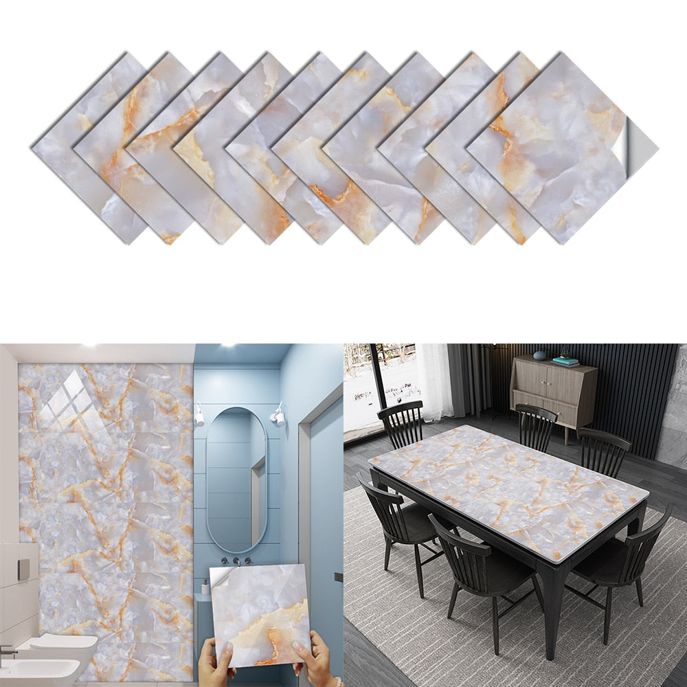 
                  
                    10pcs Tiles Sticker Kitchen Backsplash Waterproof Bathroom Home Decor Self-adhesive Tiles
                  
                