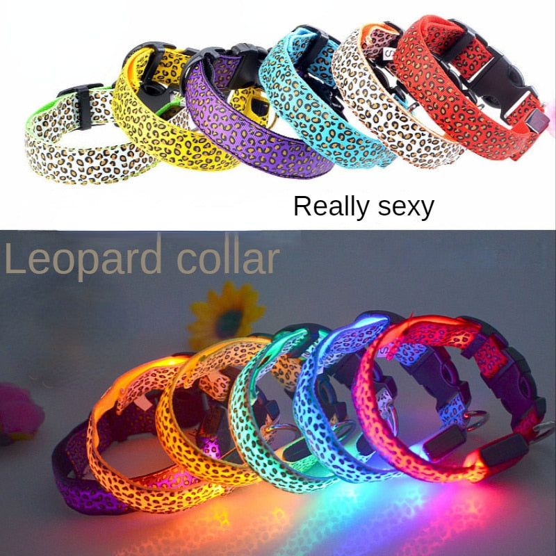 
                  
                    Pet LED Glow-In-The-Dark Adjustable Night Safe Walk USB Collars
                  
                