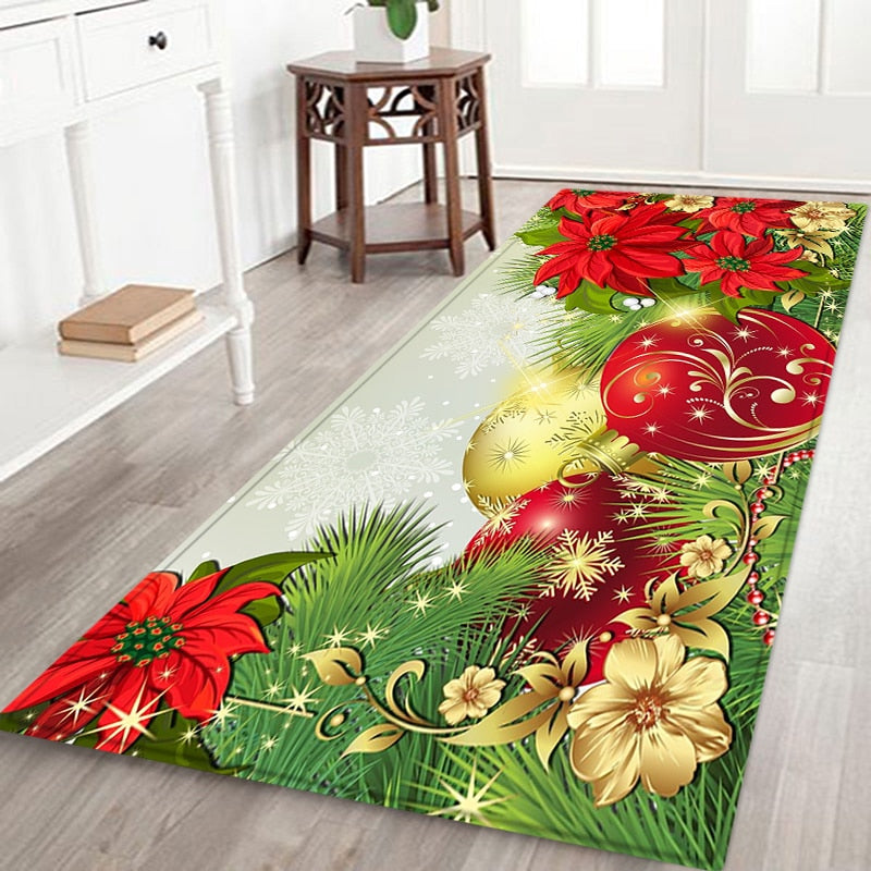 
                  
                    Holiday Christmas Rugs Living Room Kitchen Anti-Slip Entrance Doormats Home Decor
                  
                