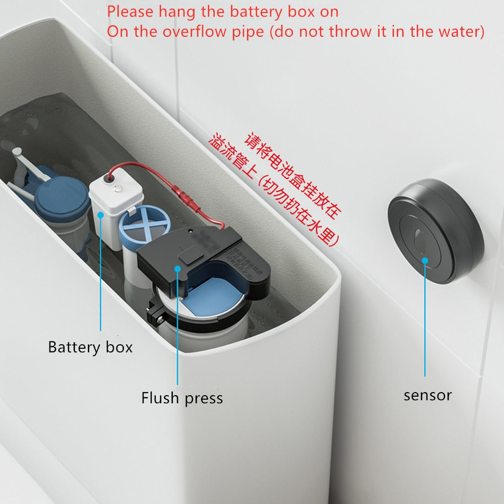 
                  
                    Toilet Automatic Flushing Sensor Valve
                  
                