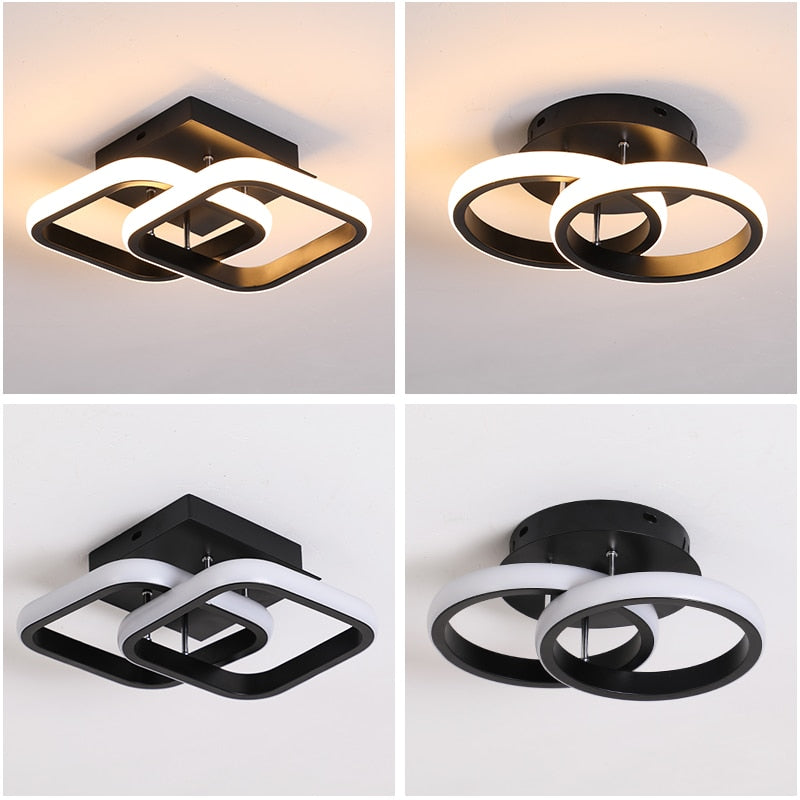 
                  
                    Modern LED Rings Ceiling Light Fixture
                  
                