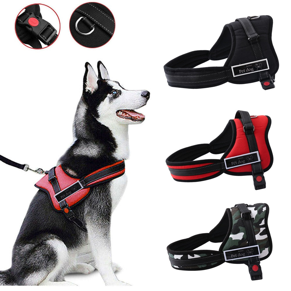 Pet Dog Adjustable Vest Harness Padded