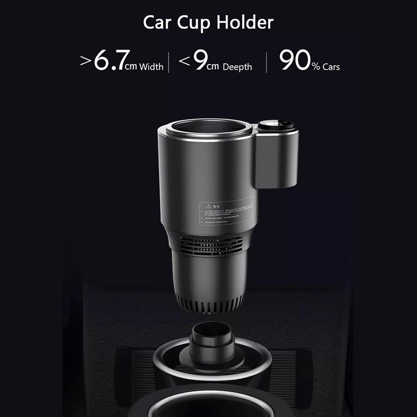 
                  
                    Smart 2-In-1 Car Cup Cooler Warmer Portable 12V Cooling Heating Cup Drinks Holder
                  
                