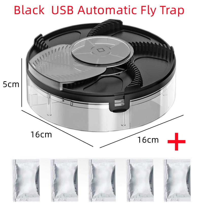 
                  
                    USB Flycatcher with Baits Electric Fly Trap Insect Pest Catching Flytrap
                  
                