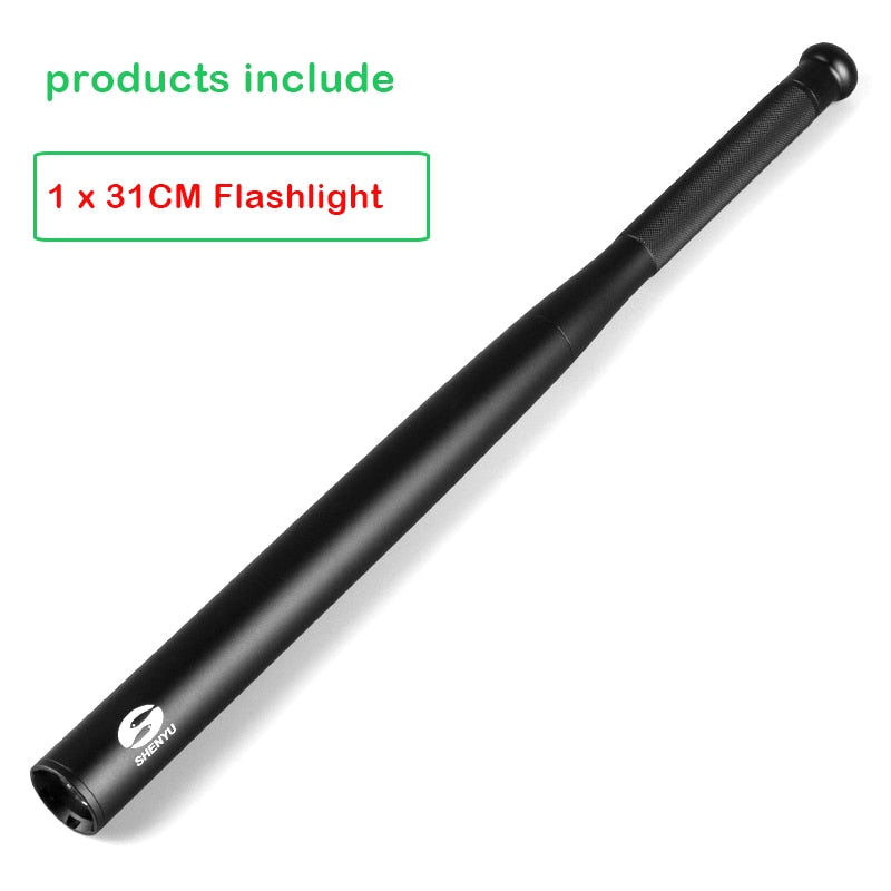 
                  
                    Baseball Bat LED Flashlight Waterproof Super Bright Baton for Emergency Self-Defense and Outdoor Lighting
                  
                