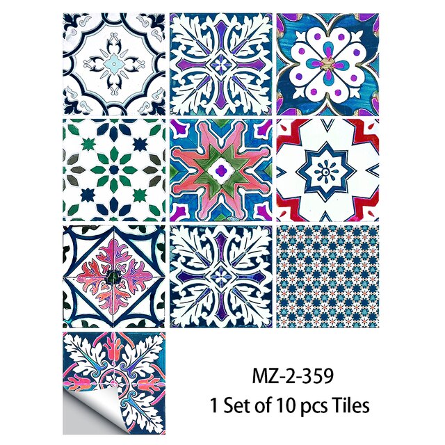 
                  
                    10pcs Tiles Sticker Kitchen Backsplash Waterproof Bathroom Home Decor Self-adhesive Tiles
                  
                
