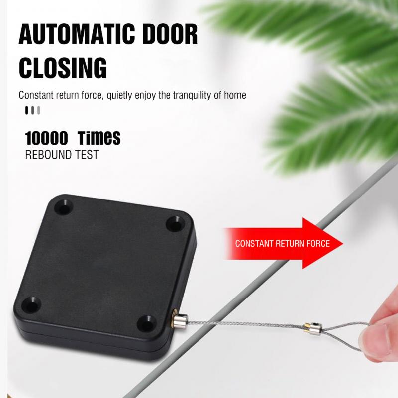 
                  
                    Door Closer Punch-Free Adjustable Surface Close Door Bracket Closer
                  
                