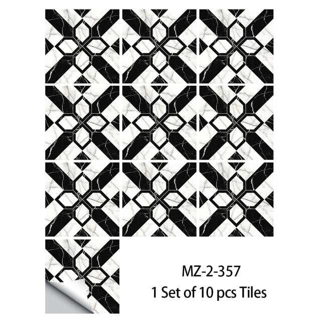 
                  
                    10pcs Tiles Sticker Kitchen Backsplash Waterproof Bathroom Home Decor Self-adhesive Tiles
                  
                