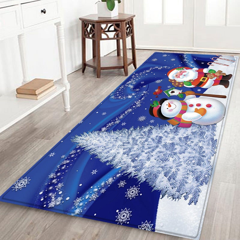 
                  
                    Holiday Christmas Rugs Living Room Kitchen Anti-Slip Entrance Doormats Home Decor
                  
                