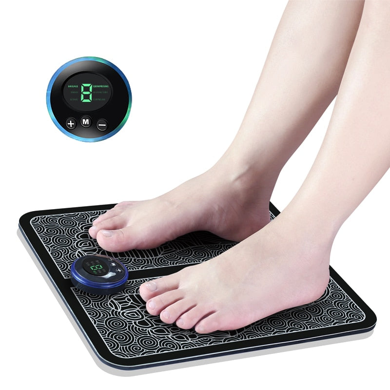 
                  
                    Electric EMS Foot Massager Mat Muscle Stimulator Improves Blood Circulation Relieves Ache Pain
                  
                