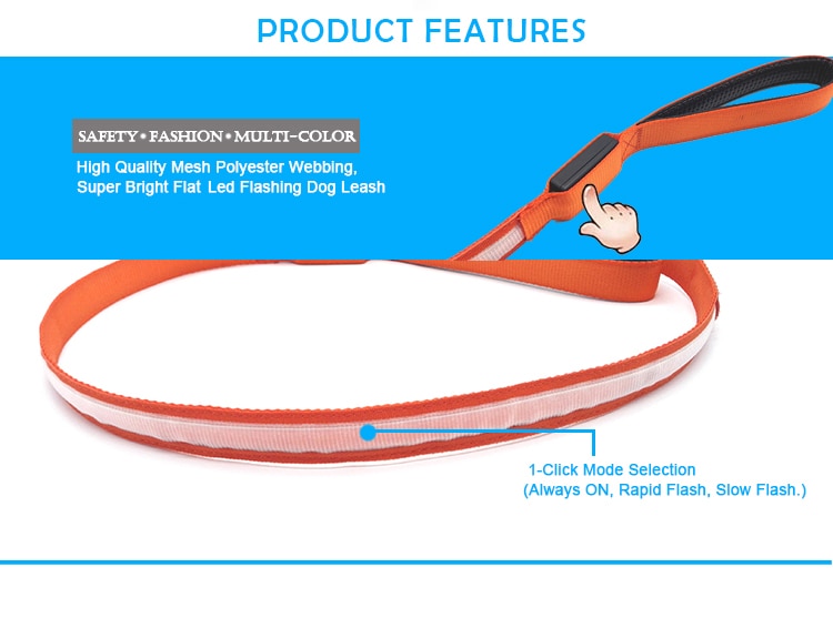 
                  
                    Pet Dog LED Light Emitting USB Charging Luminous Leash Dog Accessories
                  
                