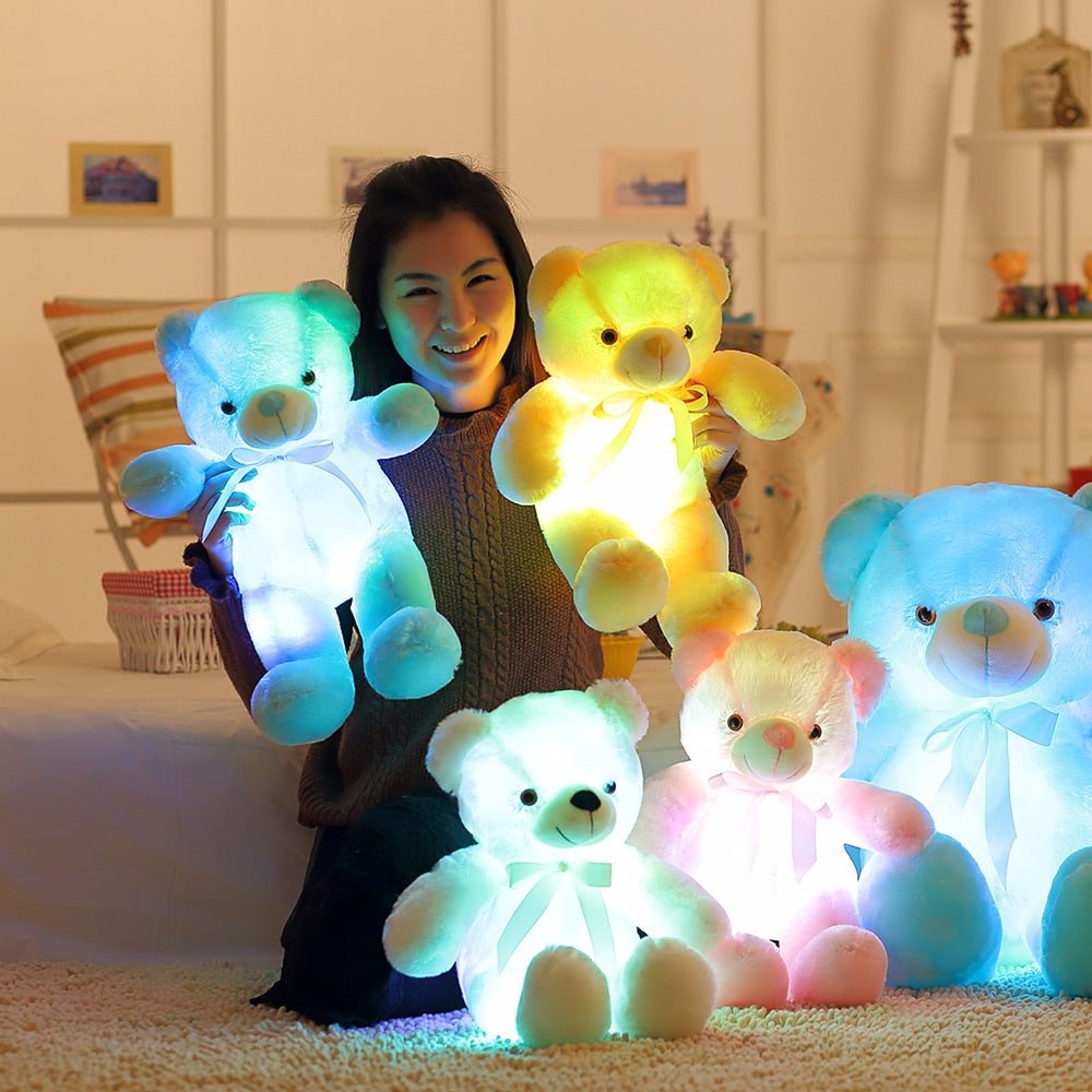 
                  
                    Luminous Light Up LED Teddy Bear Stuffed Animals Plush Toy Colorful Glowing Teddy Bear
                  
                