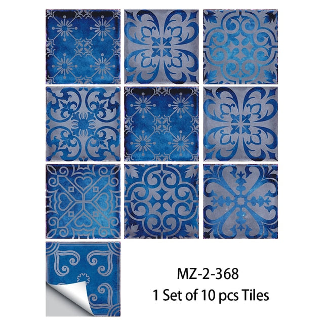 
                  
                    10pcs Tiles Sticker Kitchen Backsplash Waterproof Bathroom Home Decor Self-adhesive Tiles
                  
                