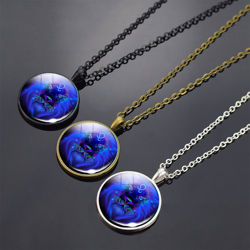 
                  
                    Luminous 12 Constellation Pendant Long Chains Necklace Zodiac Signs Glow in The Dark
                  
                