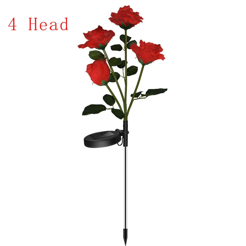 
                  
                    LED Solar 3-4 Head Simulation Rose Flower Light
                  
                