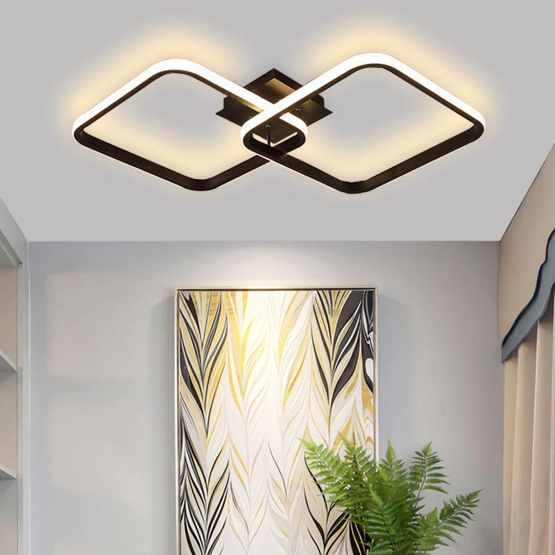 Modern LED Rings Ceiling Light Fixture