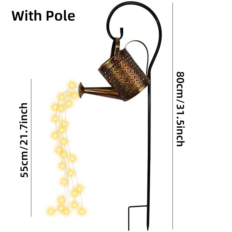 
                  
                    Solar Watering Hanging Can Lights
                  
                