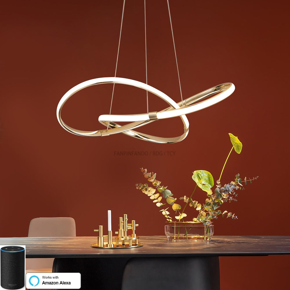 Modern Dining Living Room Light Indoor Fixture Dimmable