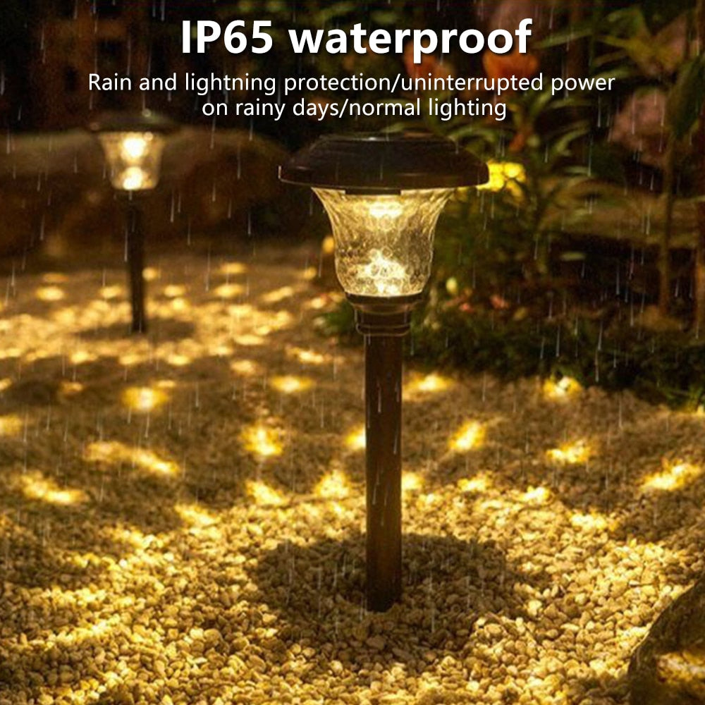 
                  
                    LED Solar Outdoor Waterproof Lights Garden Decor Lawn Walkway Light
                  
                