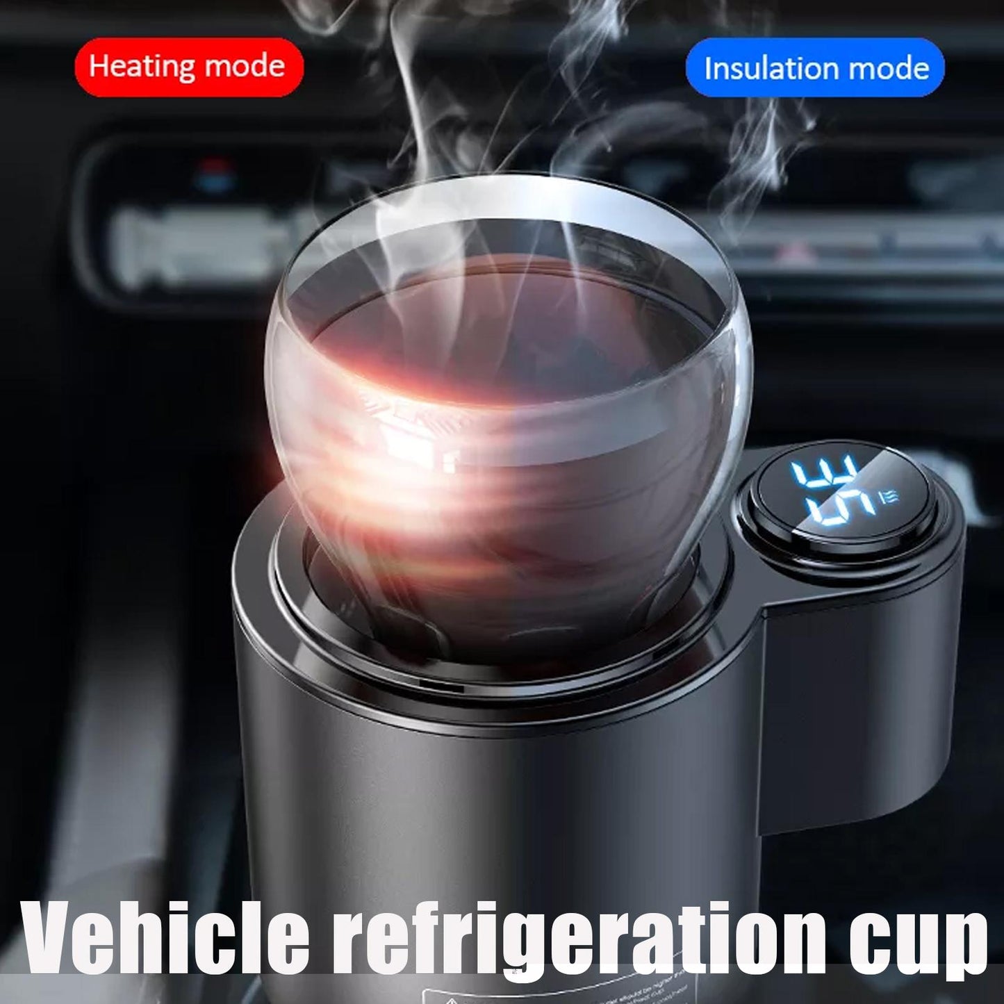 
                  
                    Smart 2-In-1 Car Cup Cooler Warmer Portable 12V Cooling Heating Cup Drinks Holder
                  
                