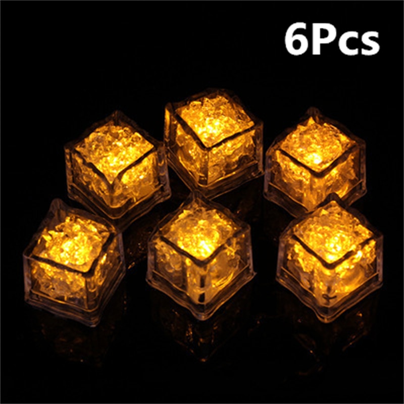 
                  
                    6Pcs Luminous LED Ice Cubes Glowing Festival Party Accessories Home Decor
                  
                