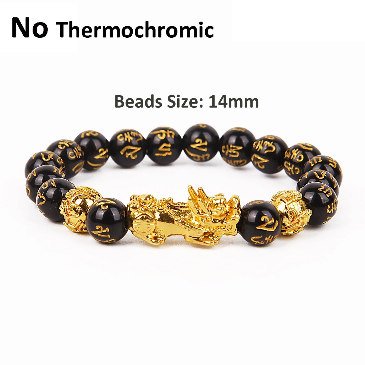 
                  
                    Thermochromic Pixiu Chinese Ancient Beads Mantra Bracelet
                  
                