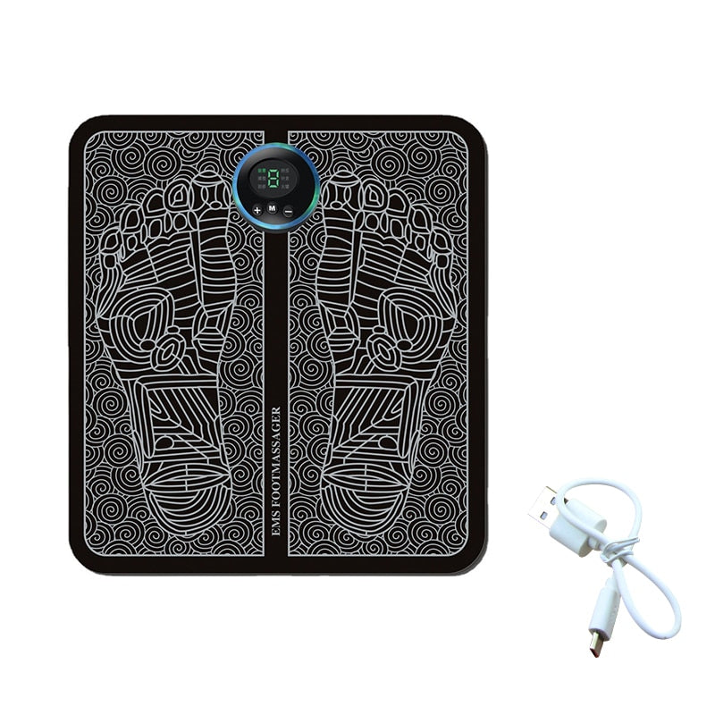 
                  
                    Electric EMS Foot Massager Mat Muscle Stimulator Improves Blood Circulation Relieves Ache Pain
                  
                