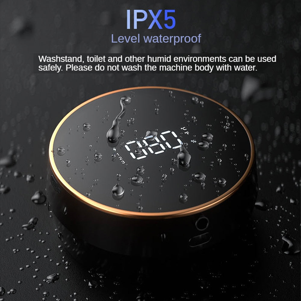 
                  
                    Wall Mount Automatic Foam Soap Dispensers LED Temperature Display Electric Touchless Infrared Sensor Foam Liquid Dispenser
                  
                