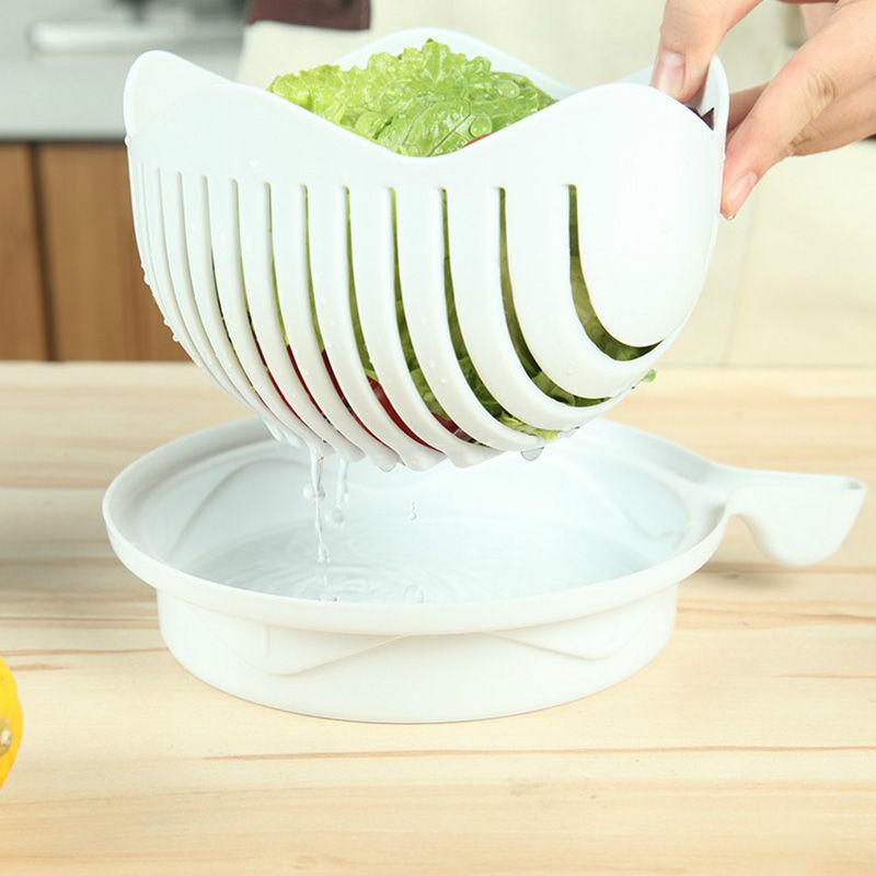 
                  
                    Vegetable Salad Cutter Cutting Bowl Vegetable Slice Cut Fruit Kitchen Tools Gadgets
                  
                