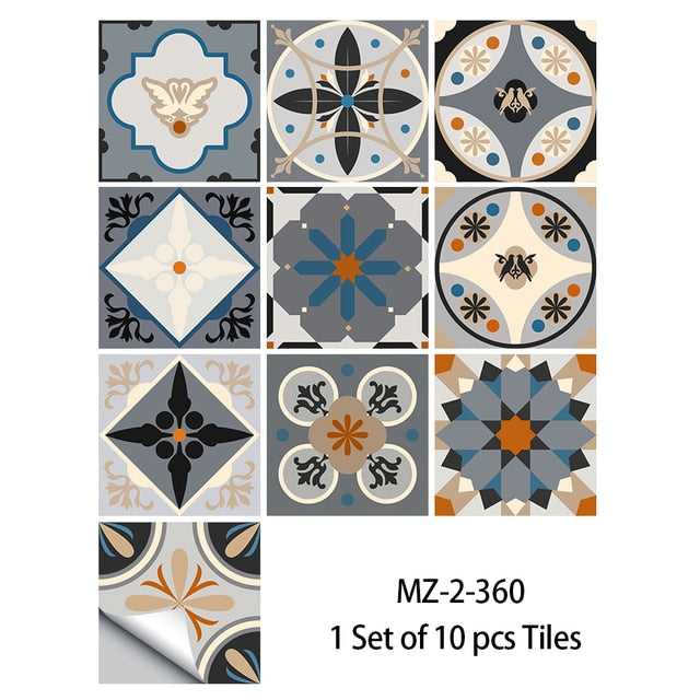 
                  
                    10pcs Tiles Sticker Kitchen Backsplash Waterproof Bathroom Home Decor Self-adhesive Tiles
                  
                