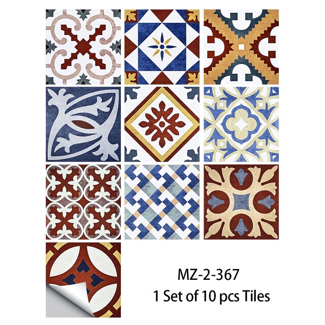 
                  
                    10pcs Tiles Sticker Kitchen Backsplash Waterproof Bathroom Home Decor Self-adhesive Tiles
                  
                