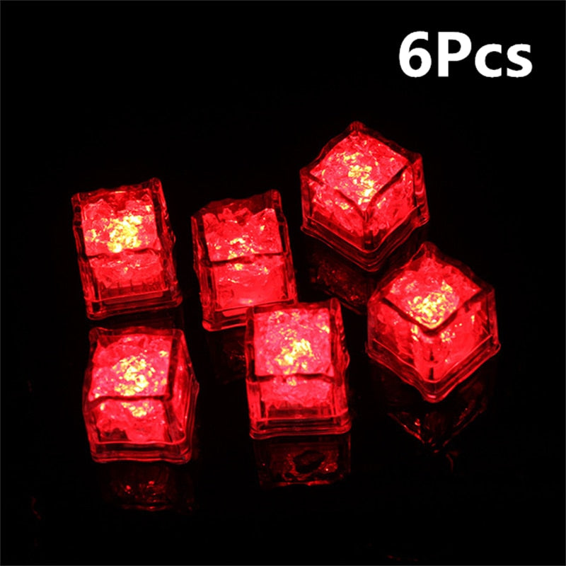 
                  
                    6Pcs Luminous LED Ice Cubes Glowing Festival Party Accessories Home Decor
                  
                