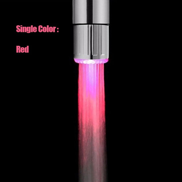 
                  
                    Zhang Ji LED Temperature Sensor 3-Color Light Kitchen Bathroom Faucet Aerator Tap Nozzle Shower
                  
                