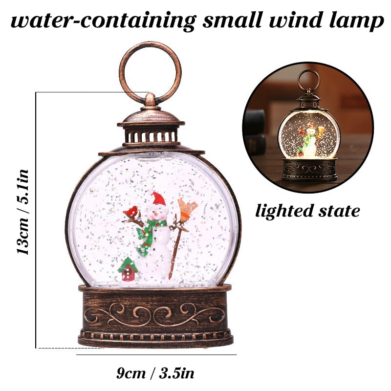 
                  
                    Christmas Decoration Lantern Bronze with Inner Night Light
                  
                