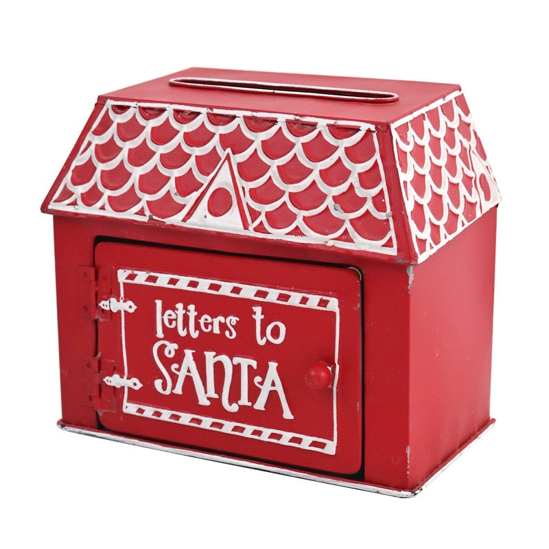 
                  
                    New Year's Christmas Metal Letter Mailbox From Santa Claus Home Decor
                  
                