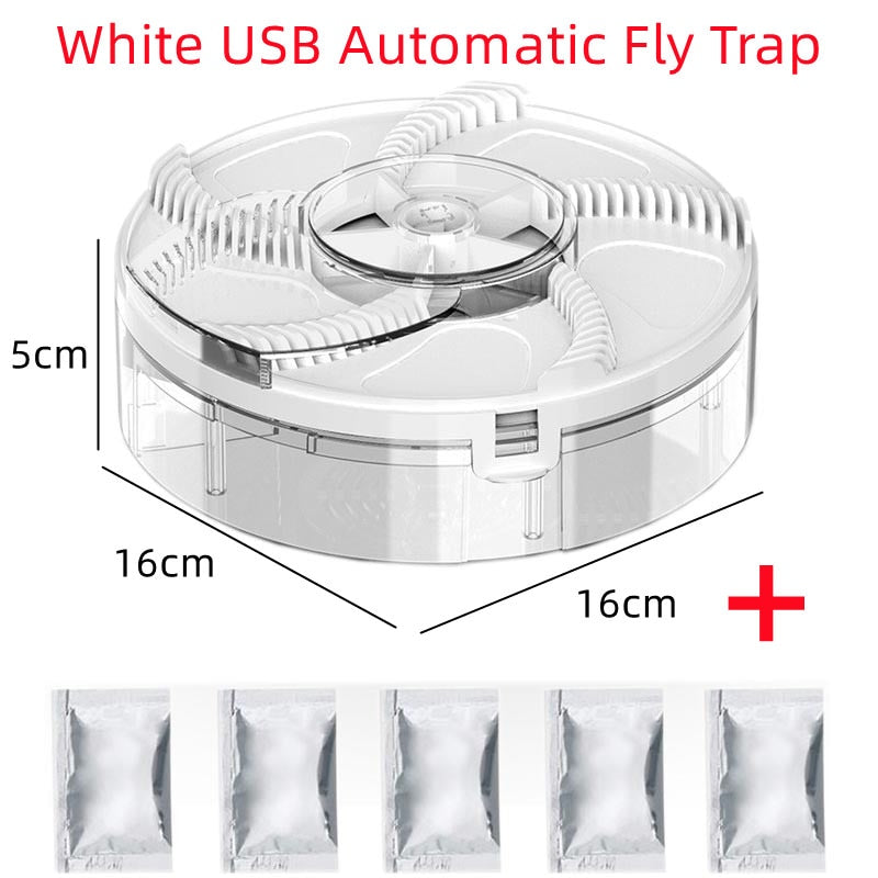 
                  
                    USB Flycatcher with Baits Electric Fly Trap Insect Pest Catching Flytrap
                  
                