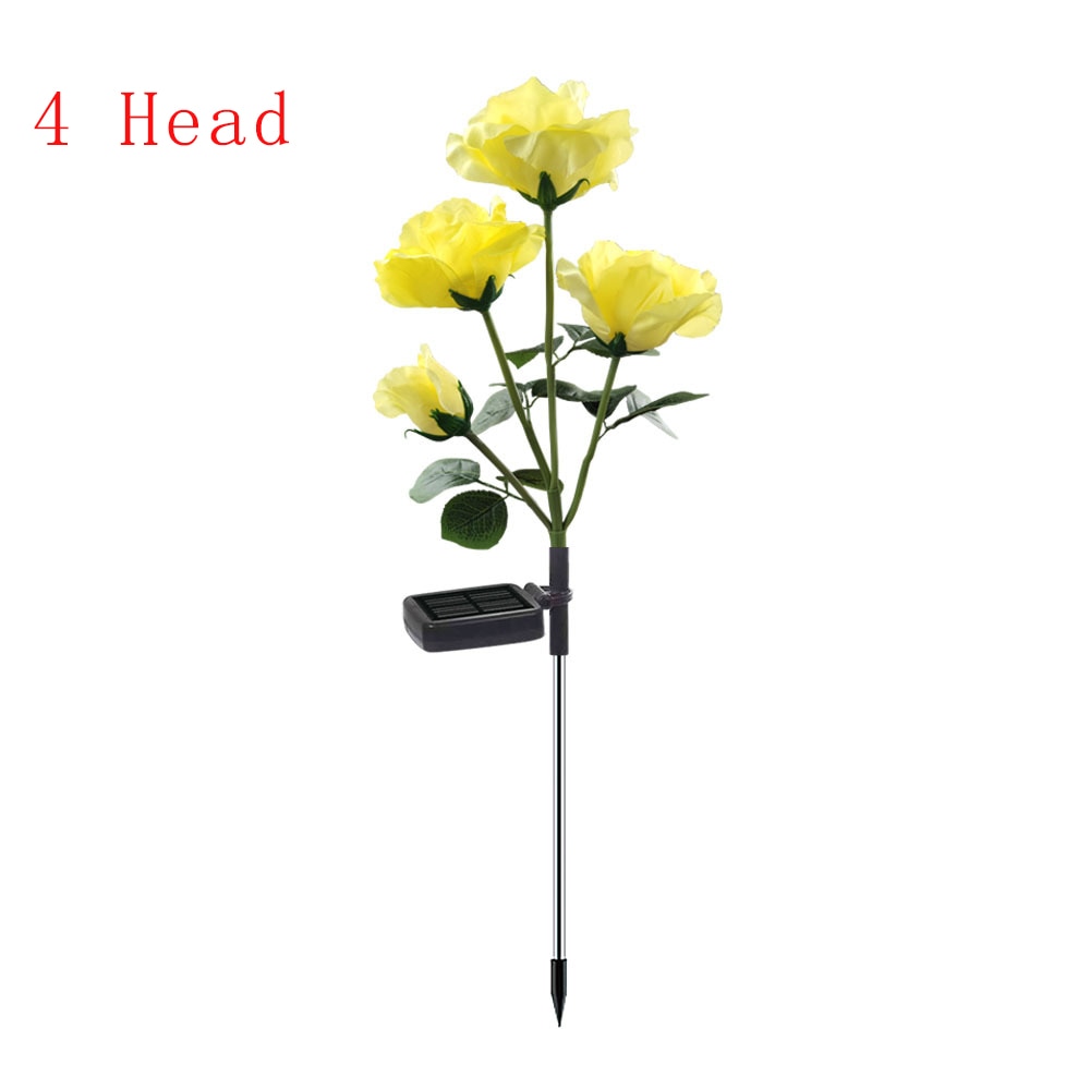 
                  
                    LED Solar 3-4 Head Simulation Rose Flower Light
                  
                